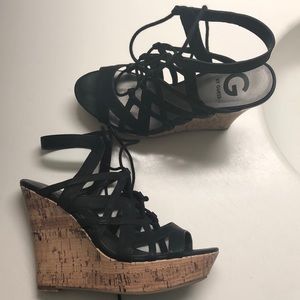 Black wedges by guess